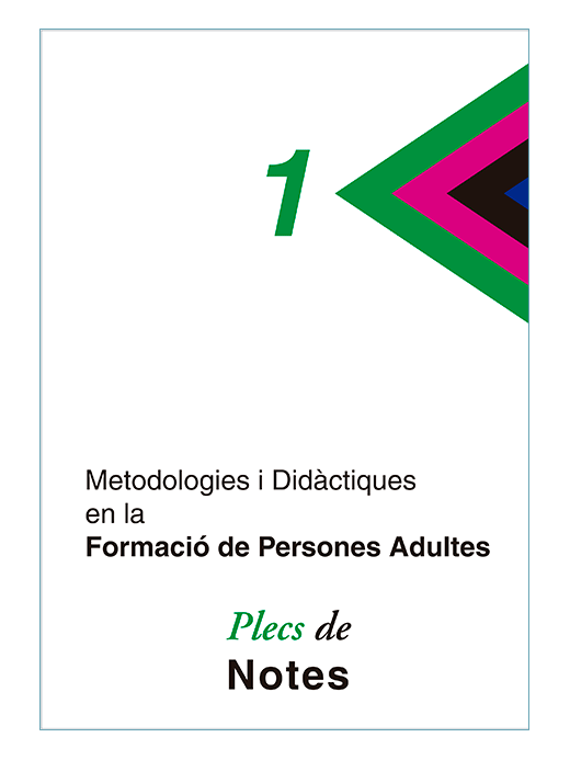 Metodologies i didàctiques en la formació de persones adultes